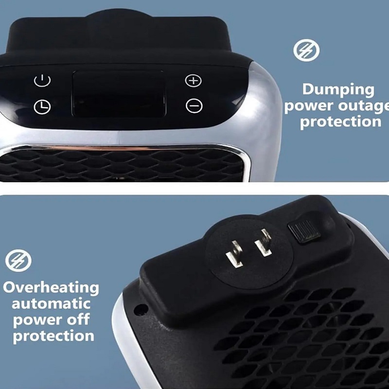 هیتر ریموت دار 800 وات مدل HANDY HEATER